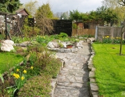 Blick in den Garten