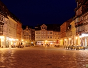 Marktplatz bei Nacht