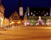 Marktplatz bei Nacht