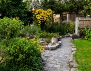 Blick in den Garten