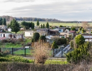 Blick über die Gartenanlage