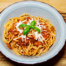 Pikante Spaghetti