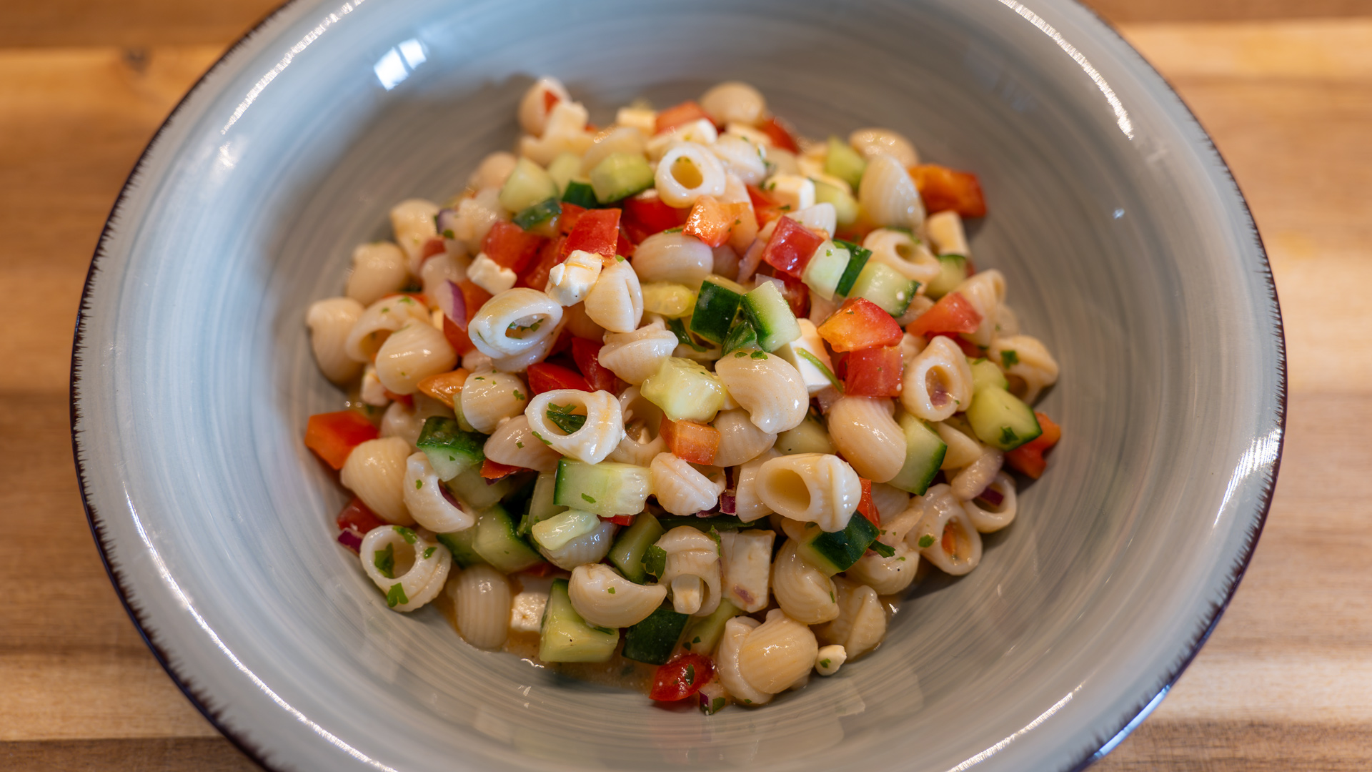 erfrischender Nudelsalat